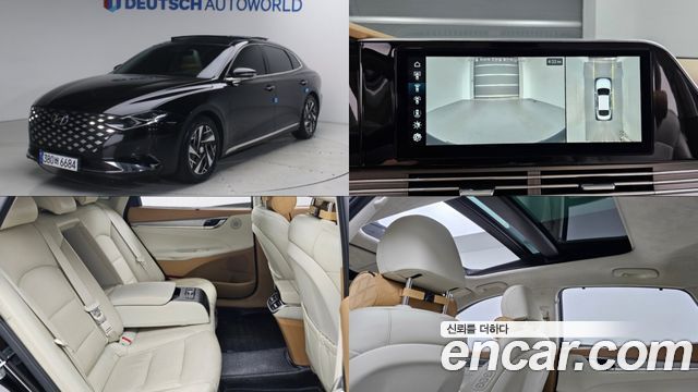 Hyundai Grandeur из Кореи Encar