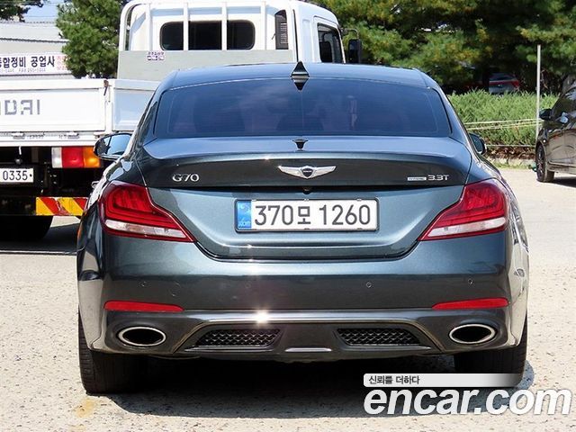 Genesis G70 из Кореи Encar