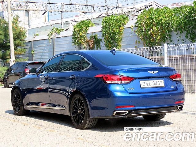 Genesis G80 3.3 GDI AWD Premium Luxury — пробег 93 083 км — фото 3 из 5