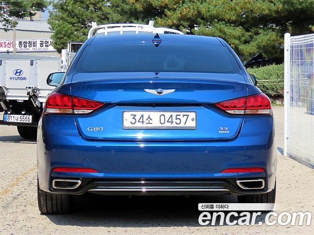 Genesis G80 3.3 GDI AWD Premium Luxury — пробег 93 083 км — фото 4 из 5