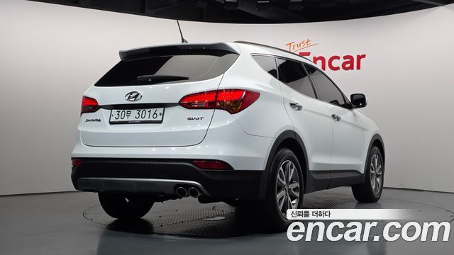 Hyundai Santafe Diesel(e-VGT) 2.0 2WD Premium — пробег 124 989 км — фото 2 из 5