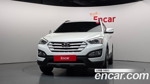 Hyundai Santafe Diesel(e-VGT) 2.0 2WD Premium — пробег 124 989 км — фото 3 из 5
