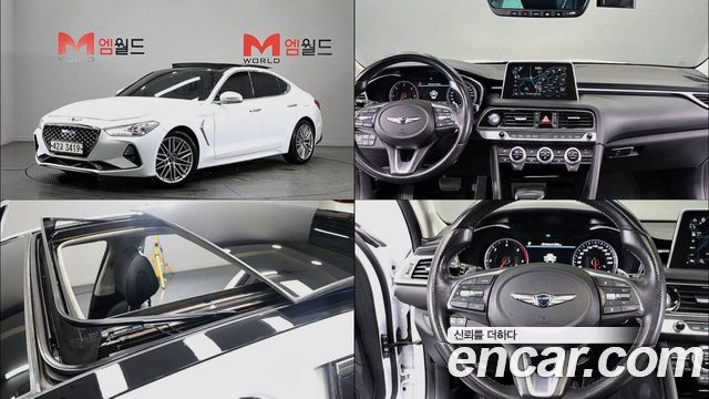 Genesis G70 из Кореи Encar