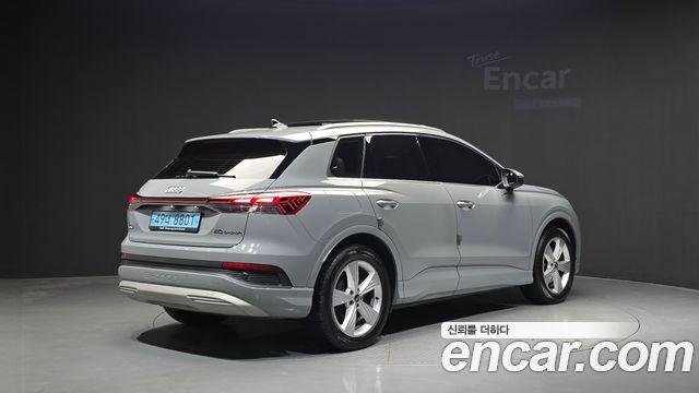 Audi Q4 e-tron из Кореи Encar
