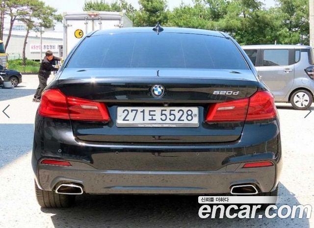 BMW 5-Series 520d M Sport Package Plus — пробег 125 183 км — фото 5 из 5