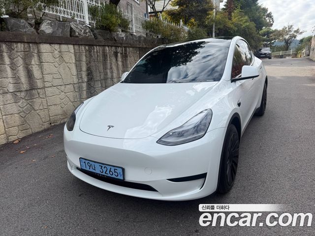 Tesla Model Y из Кореи Encar