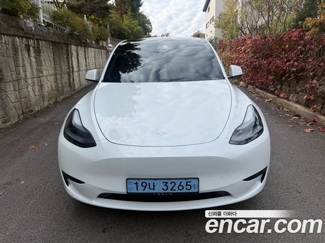 Tesla Model Y из Кореи Encar
