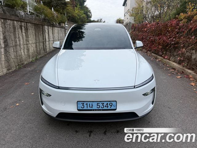 Tesla Model Y из Кореи Encar