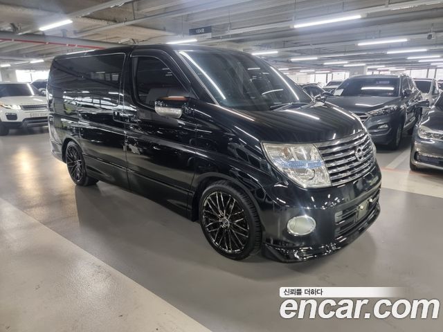 Nissan Elgrand из Кореи Encar