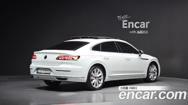 Volkswagen Arteon из Кореи Encar