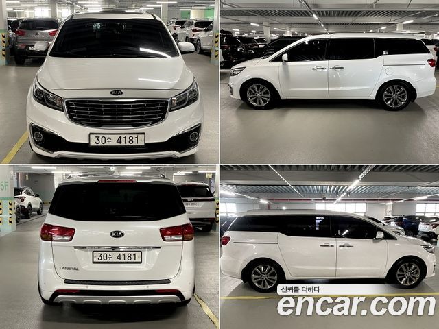 Kia Carnival из Кореи Encar