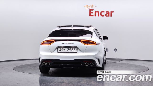 Kia Stinger из Кореи Encar