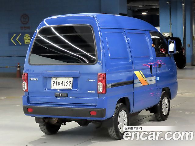 Chevrolet (Daewoo) damas 2-Seater Panel-Van DLX — пробег 105 955 км — фото 4 из 5