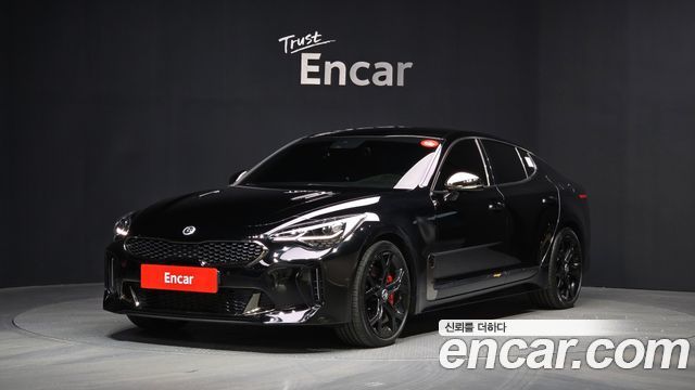 Kia Stinger из Кореи Encar