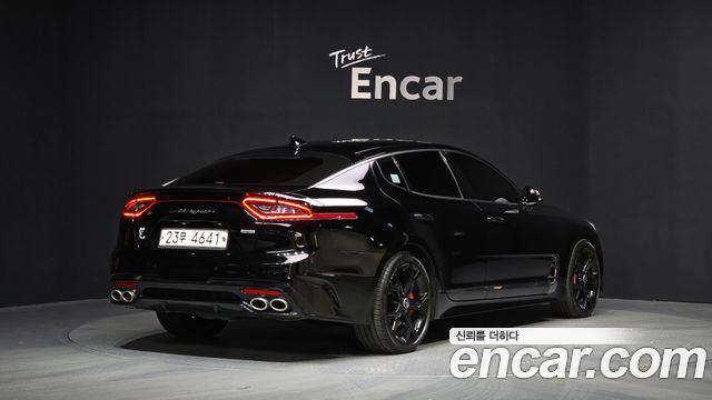 Kia Stinger из Кореи Encar