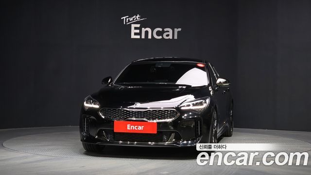 Kia Stinger из Кореи Encar