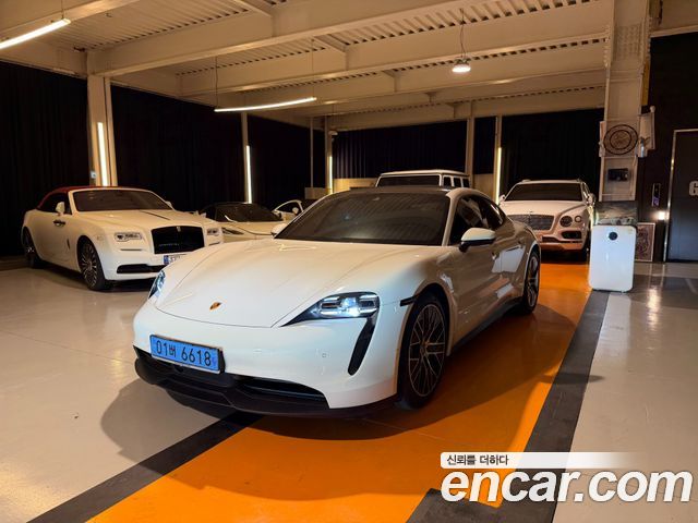 Porsche Taycan из Кореи Encar