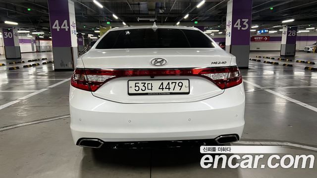 Hyundai Grandeur из Кореи Encar