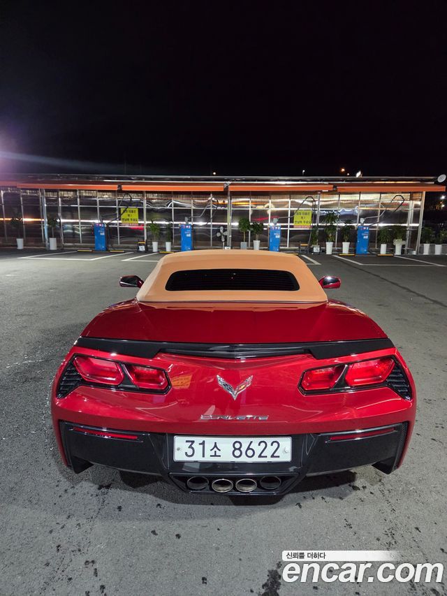 Chevrolet Corvette из Кореи Encar