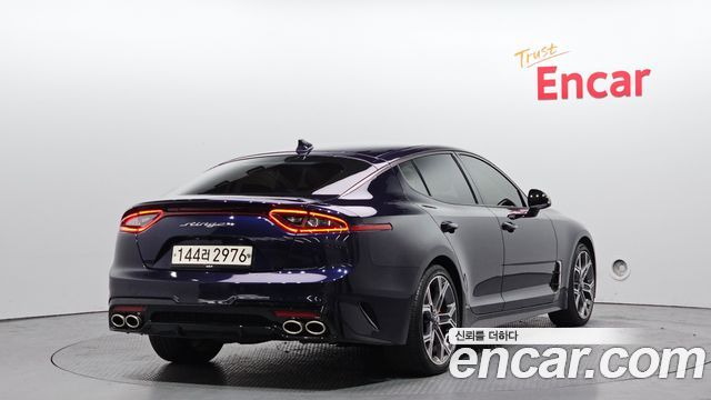 Kia Stinger из Кореи Encar