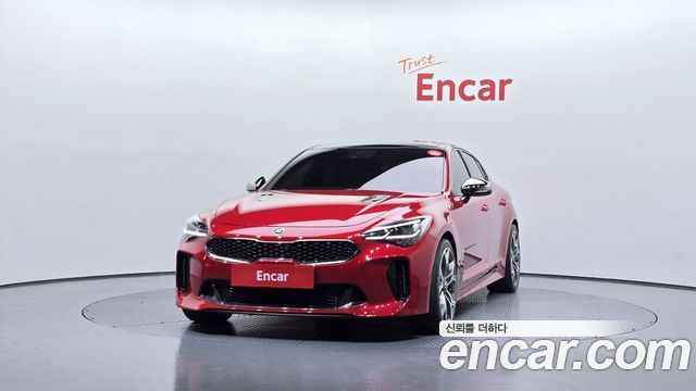 Kia Stinger из Кореи Encar