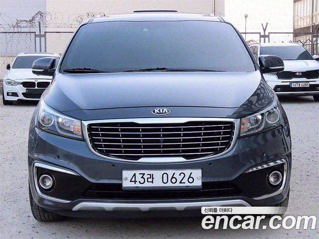 Kia Carnival из Кореи Encar