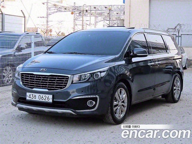Kia Carnival из Кореи Encar