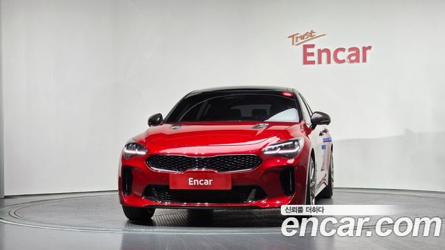 Kia Stinger из Кореи Encar