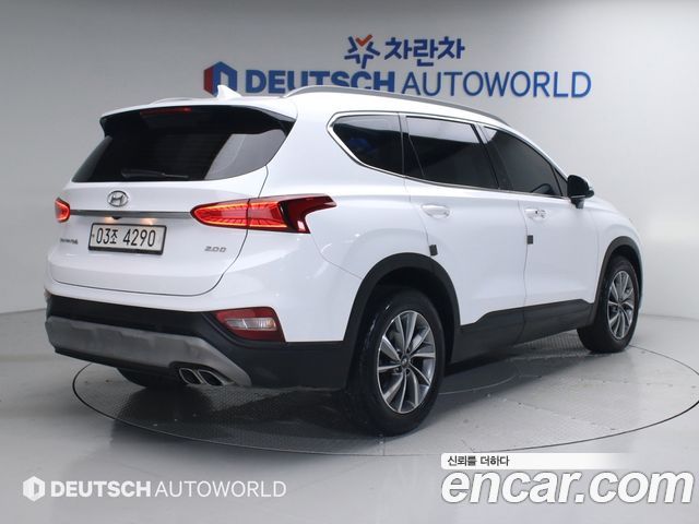Hyundai Santafe из Кореи Encar