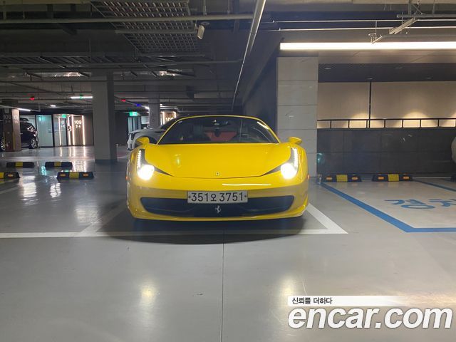 Ferrari 458 из Кореи Encar