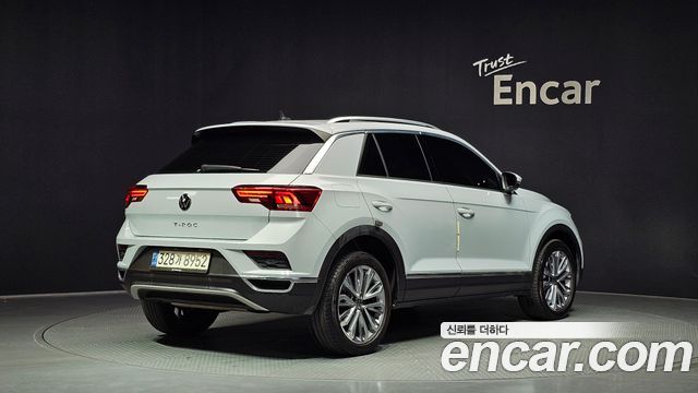 Volkswagen T-Roc из Кореи Encar