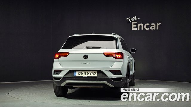 Volkswagen T-Roc из Кореи Encar