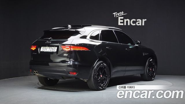 Jaguar F-PACE из Кореи Encar