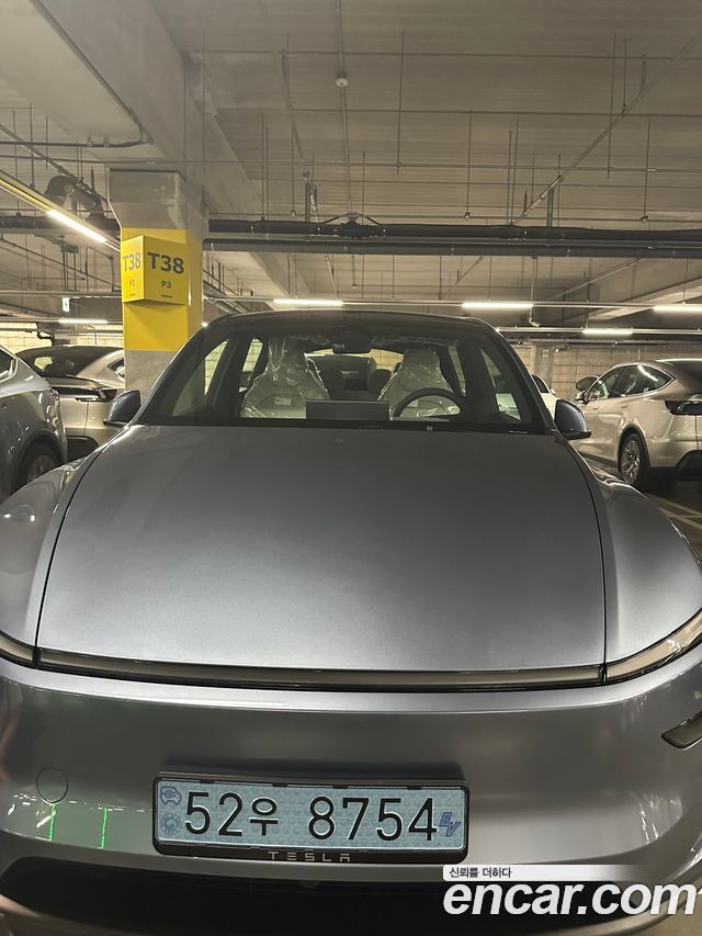 Tesla Model Y из Кореи Encar