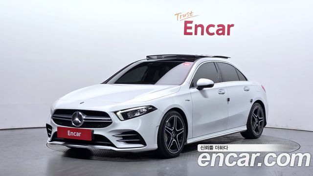 Mercedes-Benz A-Class AMG A35 4MATIC Sedan — пробег 96 982 км — фото 1 из 5