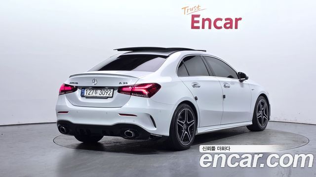 Mercedes-Benz A-Class AMG A35 4MATIC Sedan — пробег 96 982 км — фото 2 из 5