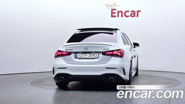 Mercedes-Benz A-Class AMG A35 4MATIC Sedan — пробег 96 982 км — фото 4 из 5
