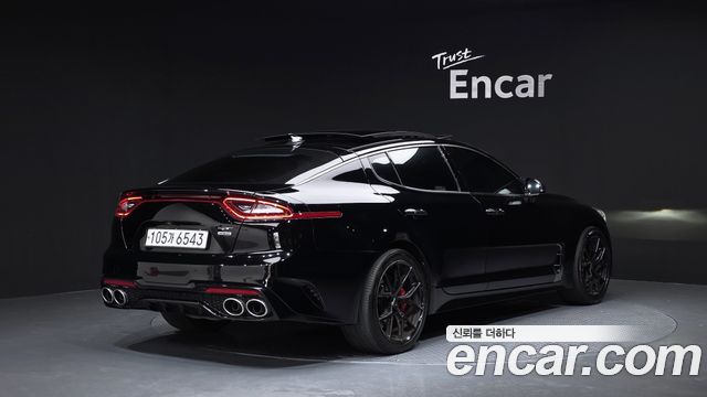 Kia Stinger из Кореи Encar