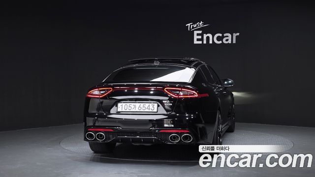 Kia Stinger из Кореи Encar