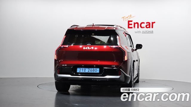 Kia EV9 из Кореи Encar