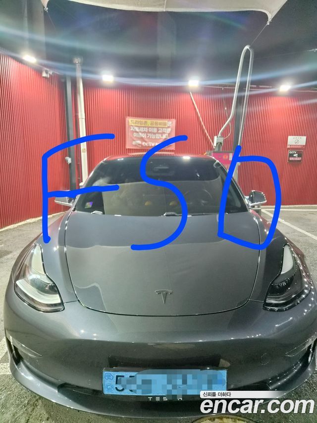 Tesla Model 3 из Кореи Encar