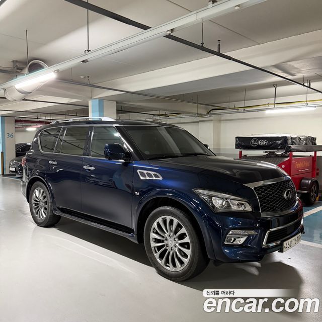 Infiniti QX80 из Кореи Encar