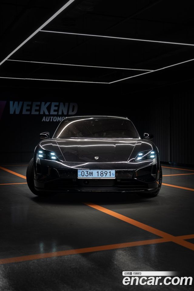 Porsche Taycan из Кореи Encar