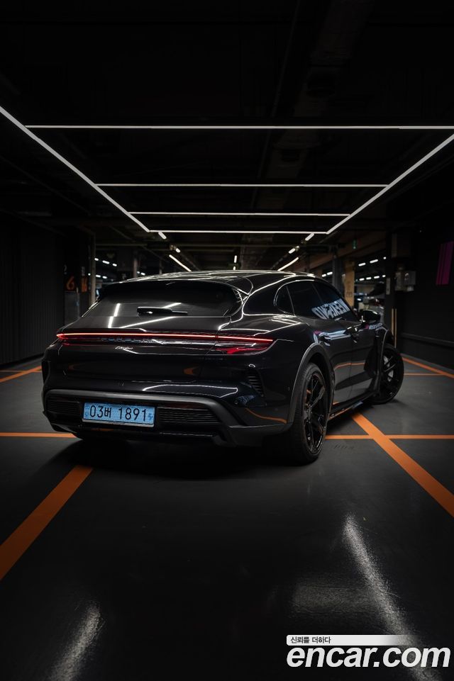 Porsche Taycan из Кореи Encar