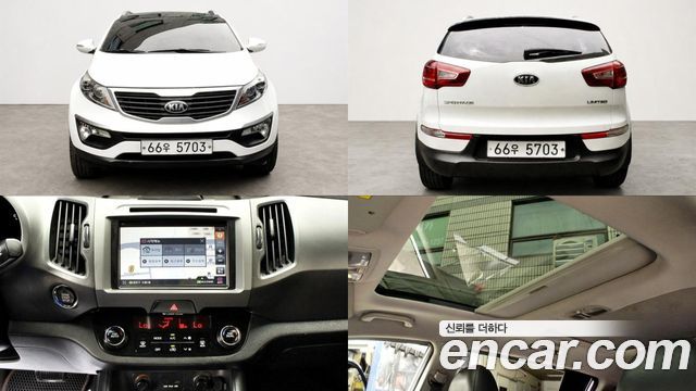 Kia Sportage из Кореи Encar