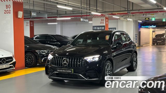 Mercedes-Benz GLC-Class AMG GLC43 4MATIC — пробег 1 420 км — фото 1 из 5