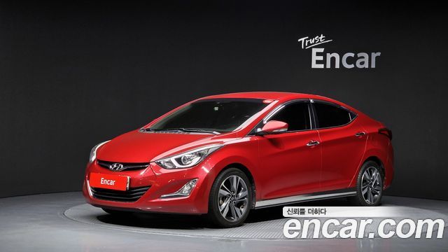 Hyundai AVANTE из Кореи Encar