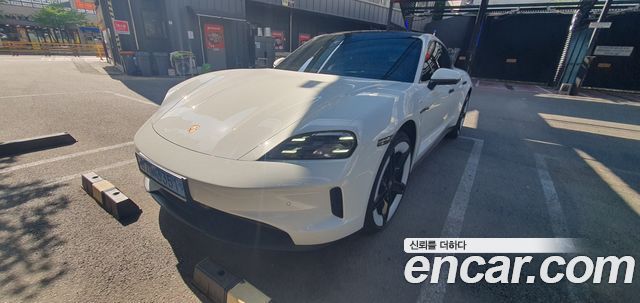 Porsche Taycan из Кореи Encar
