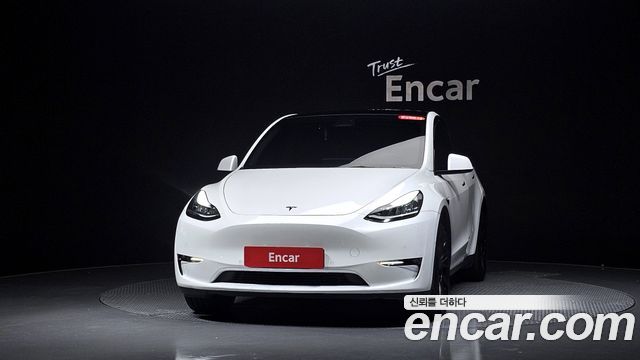 Tesla Model Y из Кореи Encar