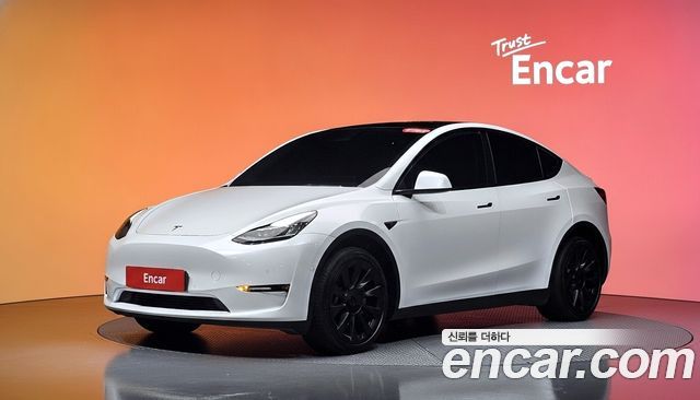 Tesla Model Y из Кореи Encar